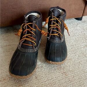 L.L. Bean Duck Boots Size 8
